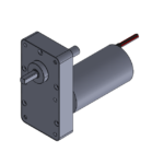 "A" style gearbox with brushless DC motor