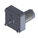 permanent magnet "CL" style DC-powered gearmotor