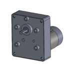 CM style permanent magnet gear motor - "C" mounting