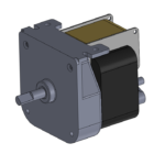 CD style AC-powered gear motor