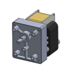 CMB style AC-powered unidirectional gearmotor