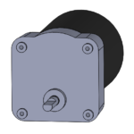 B style reversible AC-powered gearmotor