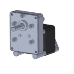 CMPC reversible AC-powered gearmotor