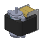 unidirectional AC motor - no gearbox